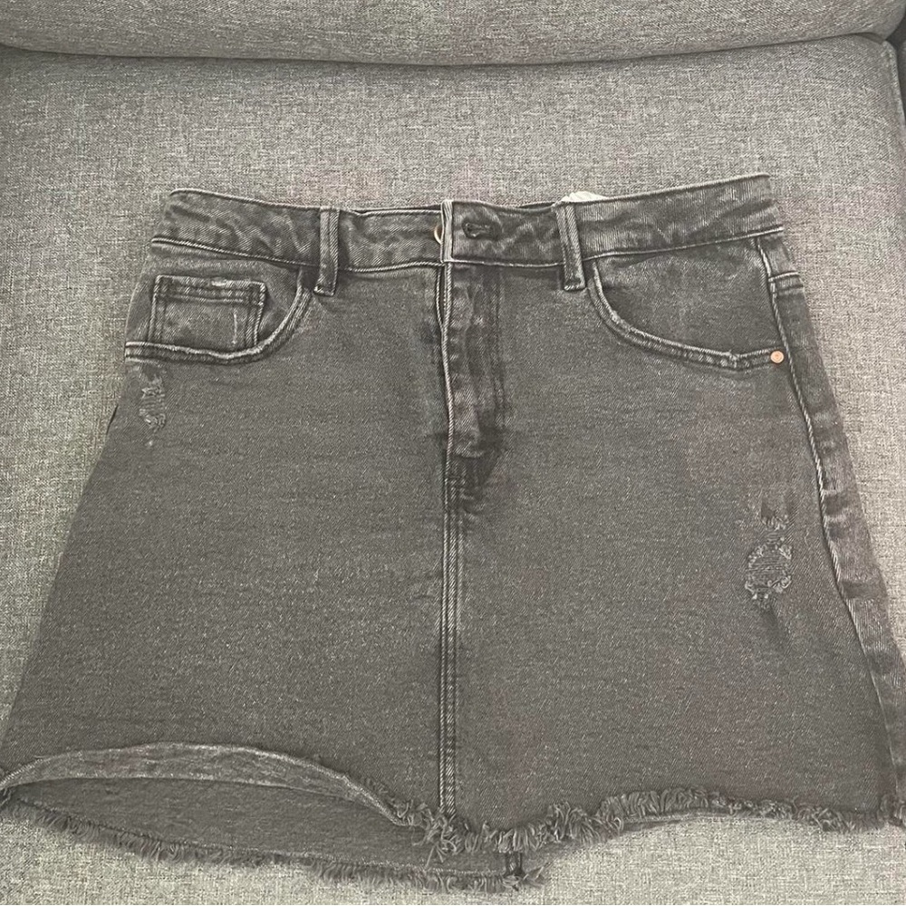 Zara Black Denim Skirt for Kids